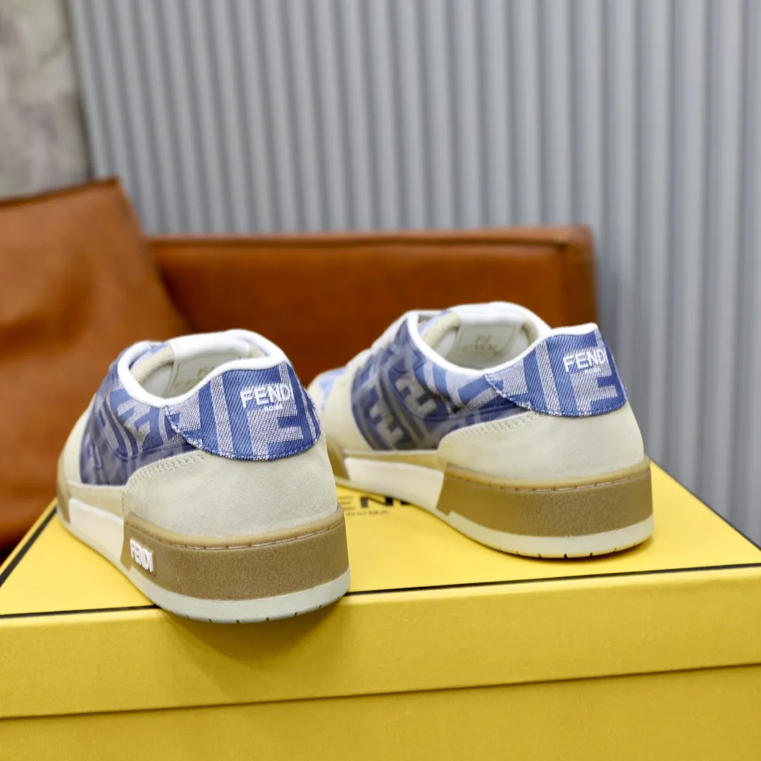 Ex-factory price: 580🔥Couple model (top original order) Brand: FENDI Size: 35-44 (customized for men 38 and 45) Grade: original order quality high version Material: imported original cowhide stitching➕ high-quality and comfortable lining original TPU lightweight non-slip outsole Style category: travel fashion casual shoes versatile trend